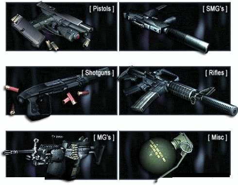 Оружие в CS (для К
