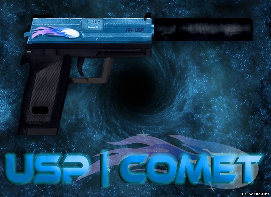 Модель оружия USP Comet для CS 1.6