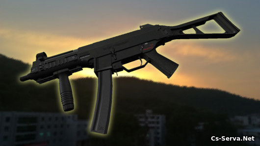 Модель оружия Universal Machine Pistol 9x19mm для CS 1.6
