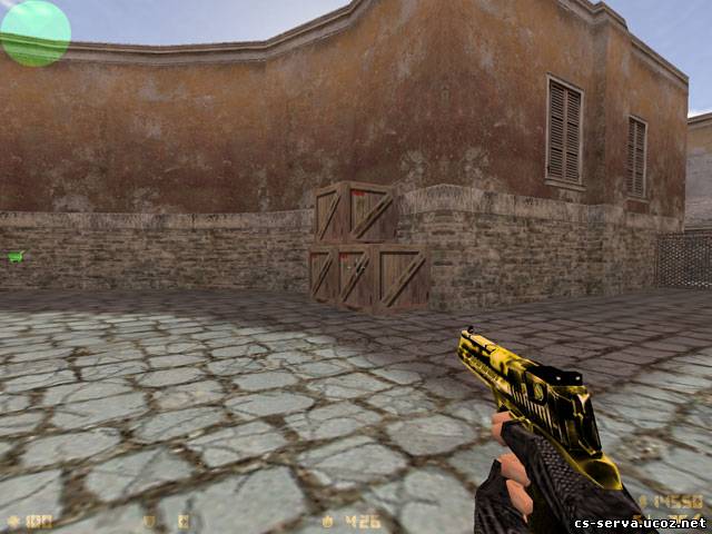 CS 1.6 - Черно-желтый Deagle