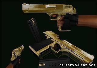 Золотой DEAGLE