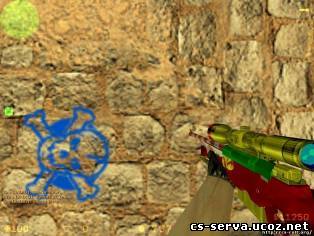 Модель AWP Xmas on unknown anims