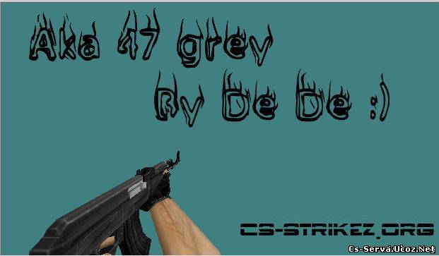 AKA-47 grey | By De De :)