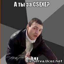 А ты за CSEXE?
