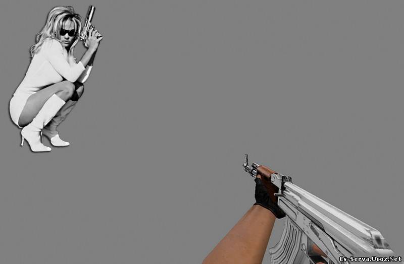 New ak-47 silver