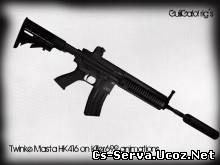 Twinke Masta HK416 on Killer699 anims.