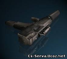 Black TMP With Laser Sight