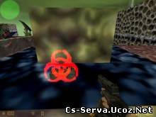 Mini Biohazard Sign