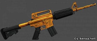 Gold Colt-Industries M4A1 Carbine