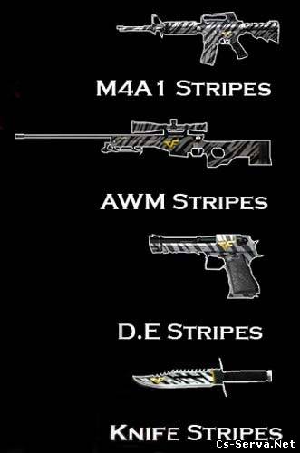 [Weapon Pack] White Tiger Stripes обновления
