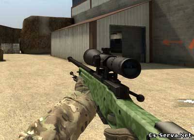 Модель  AWP  Green Camo