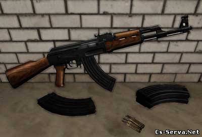 AK47 on MW animations