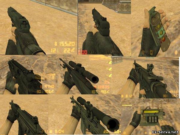 CS GO Weapons for CS 1.6