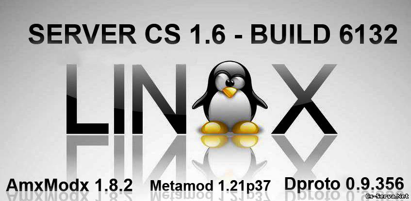 Чистый сервер Build 6132 [Linux] c AmxModX 1.8.2