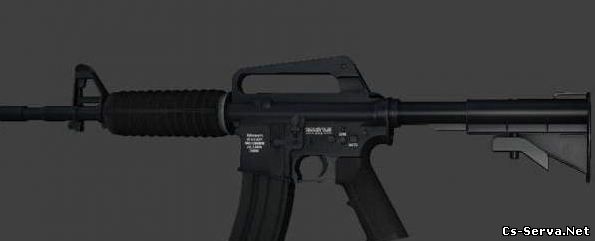 Стандартный скин новой M4A1-S для CS:GO в HD