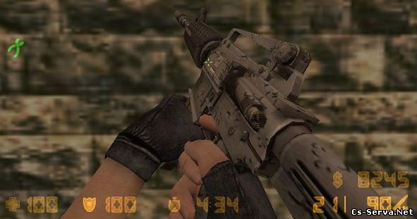Модель оружия M4A1 - CS:S Desert