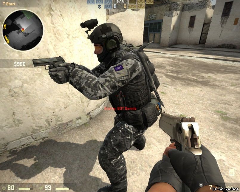 Скин игроков Seal Team 6 Snow Pack для CS:GO