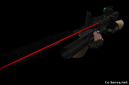 M4A1 k3rt с лазерным прицелом