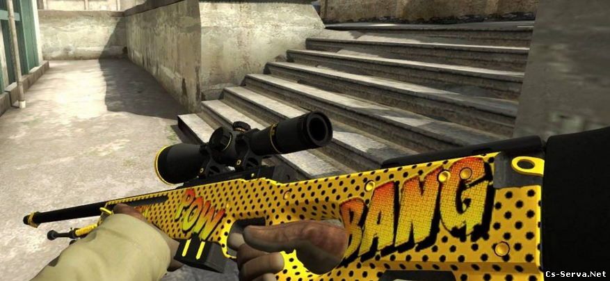 Модель AWP [Comic Book] для CS:GO