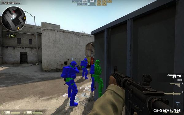 AbsoluteHack на CS:GO Steam/no-Steam