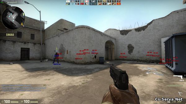 Чит ActrionEngine на CS:GO Steam/no-Steam