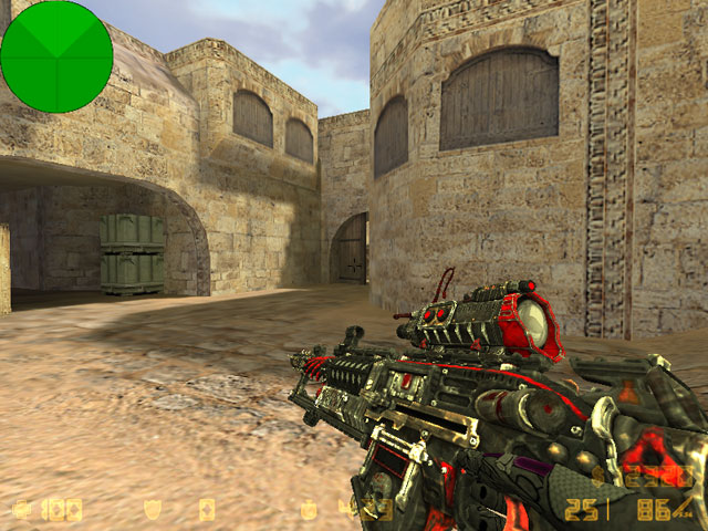 aug для CS 1.6 - aug из Crysis